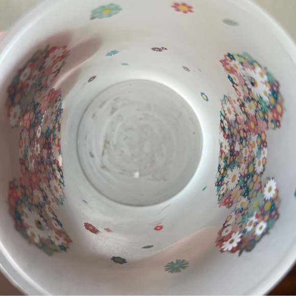 Disney Mickey & Minnie Mouse Floral Frosted Glass Cup Set - Picture 5 of 11